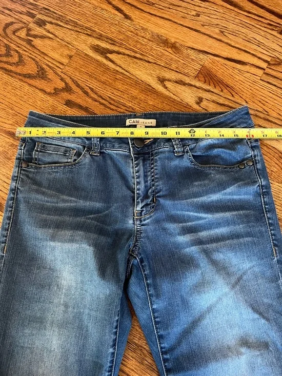 CAbi Johnny Crop Jeans Style 764 size 6 - Picture 8 of 11